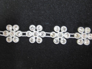 Strassband Blümchen ( Art 5 )